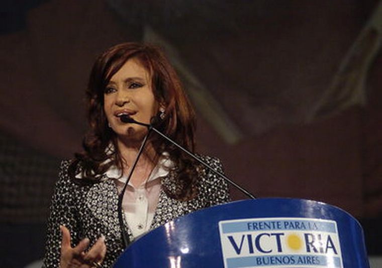 Cristina, frente a Cobos, le restó importancia a la presencia de los radicales en la Concertación Foto: Télam