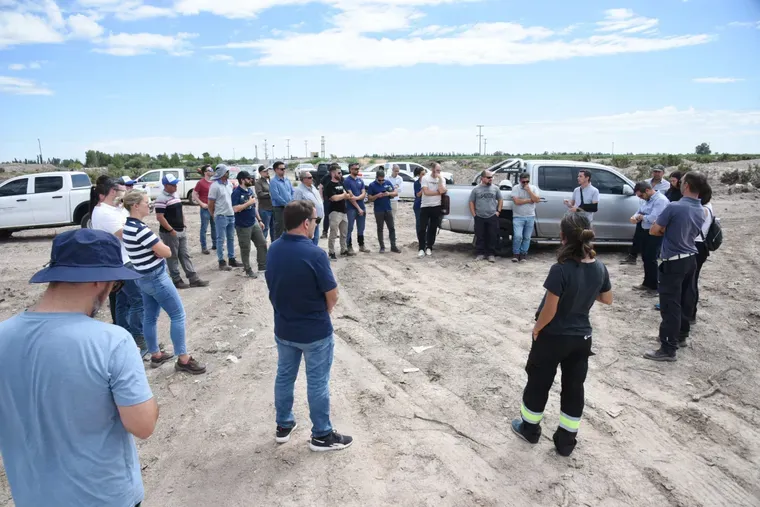 Construcción del Parque Solar en Guaymallén.