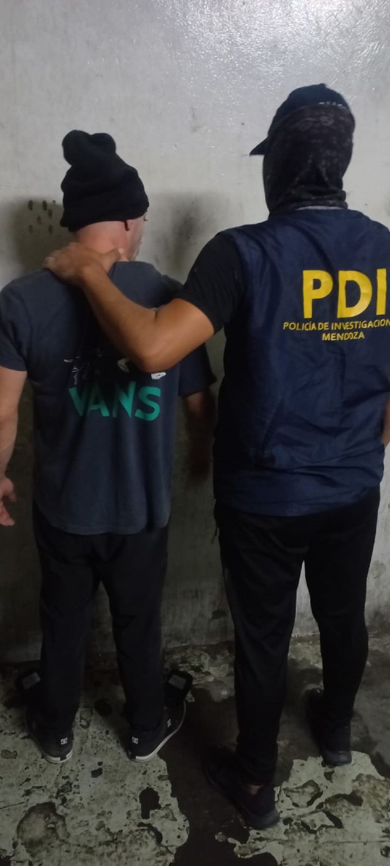 El acusado, detenido en Ciudad Foto: gentileza