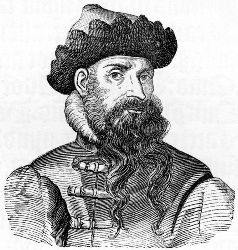 Johannes Gutenberg fue un inventor alemán que creó la imprenta con tipos metálicos móviles y provocó que los libros se produjeran en masa. Johannes Gutenberg fue un inventor alemán que creó la imprenta con tipos metálicos móviles y provocó que los libros se produjeran en masa.