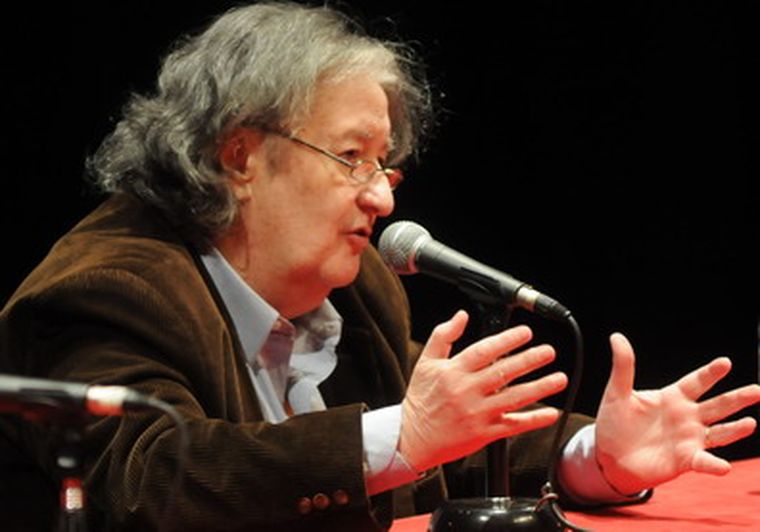 Jose Pablo Feinmann en la Feria del Libro. Foto: Pachy Reynoso/MDZ