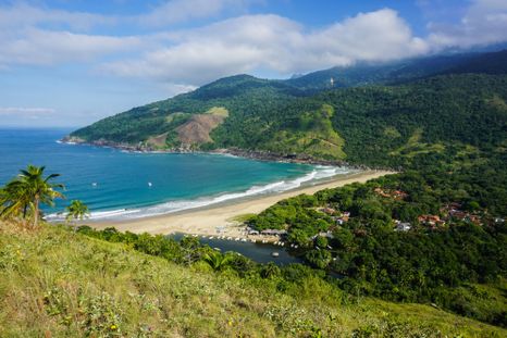 La playa de Brasil que sorprende por su belleza. La playa de Brasil que sorprende por su belleza.