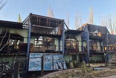 Así quedaron las instalaciones del exboliche Nonquén tras el incendio.&nbsp;