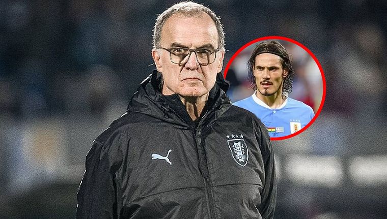 Bielsa habló de la renuncia de Cavani a la Selección. Foto: MDZ