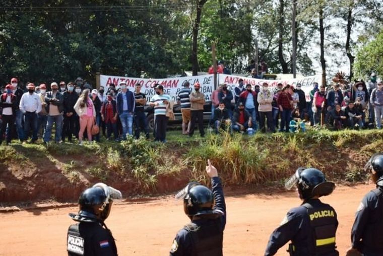 El año pasado hubo conflicto y tuvieron que intervenir las autoridades Foto: Última Hora - Paraguay