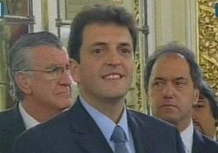 Sergio Massa, nuevo jefe de gabinete de la Nación.