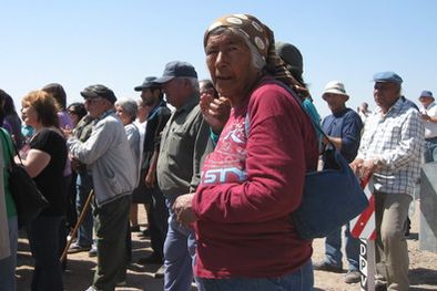 MDZol | Habitantes de Colonia San Jorge, la localidad que recobró la esperanza. Foto: Carlos Fernández/MDZ
