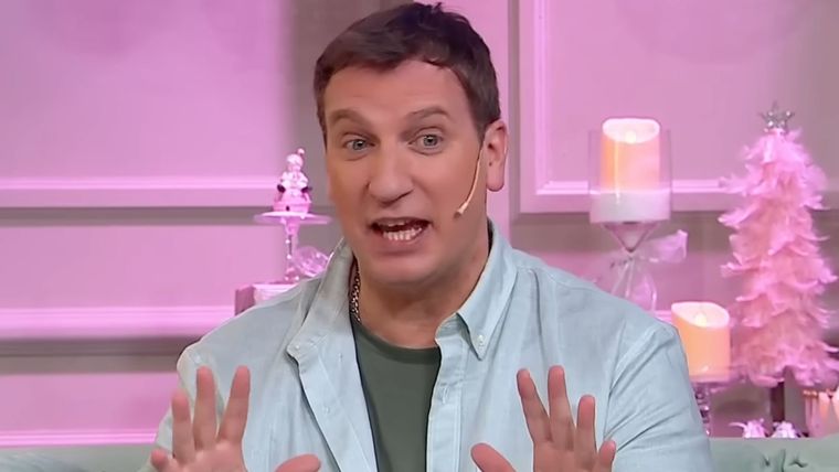 El exfutbolista no estaría dando en la tecla. Captura de pantalla Youtube Telefe. El exfutbolista no estaría dando en la tecla. Captura de pantalla Youtube Telefe.