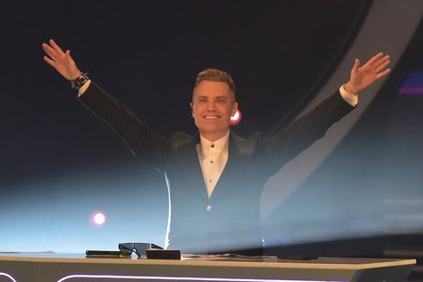 El presentador decidió hablar. Foto: Telefe El presentador decidió hablar. Foto: Telefe