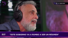 El periodista y una declaración polémica. El periodista y una declaración polémica.