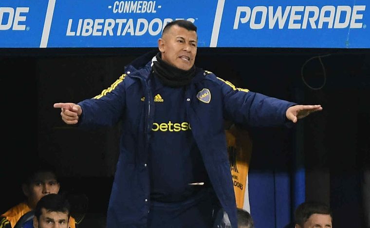 Jorge Almirón se mostró conforme con el rendimiento de su equipo. Foto: Télam
