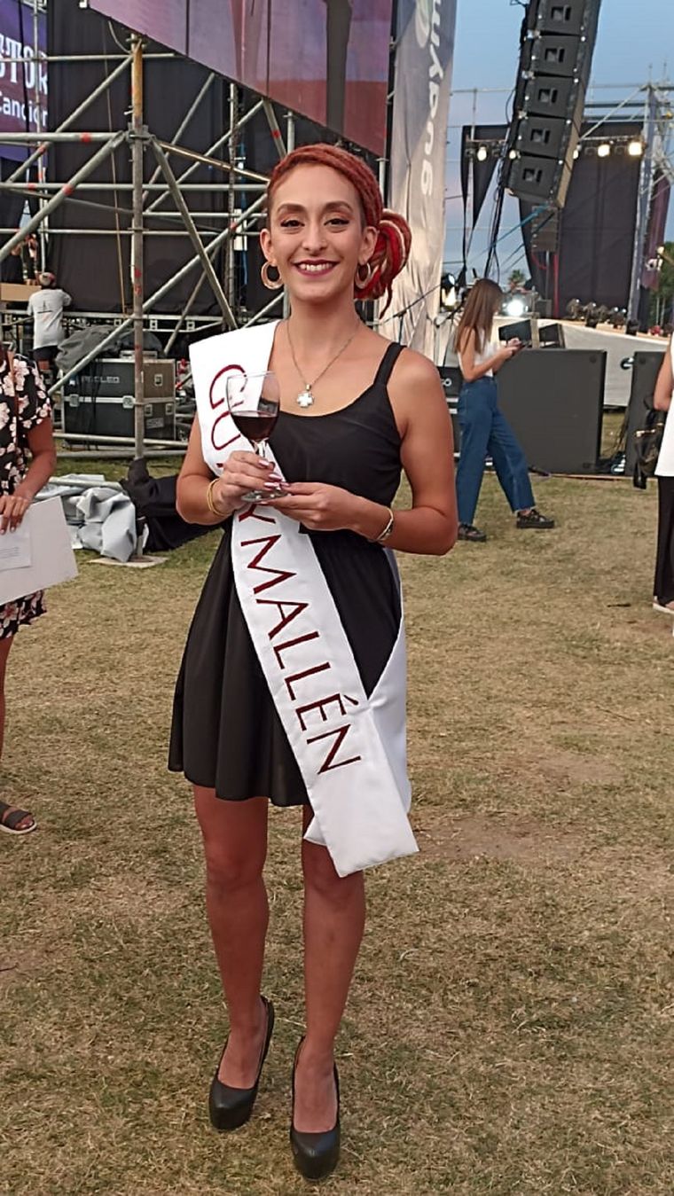 Natalia Mercery, tiene 31 años, es artista callejera y es de Capilla del Rosario, fue elegida como la nueva representante de Guaymallén.