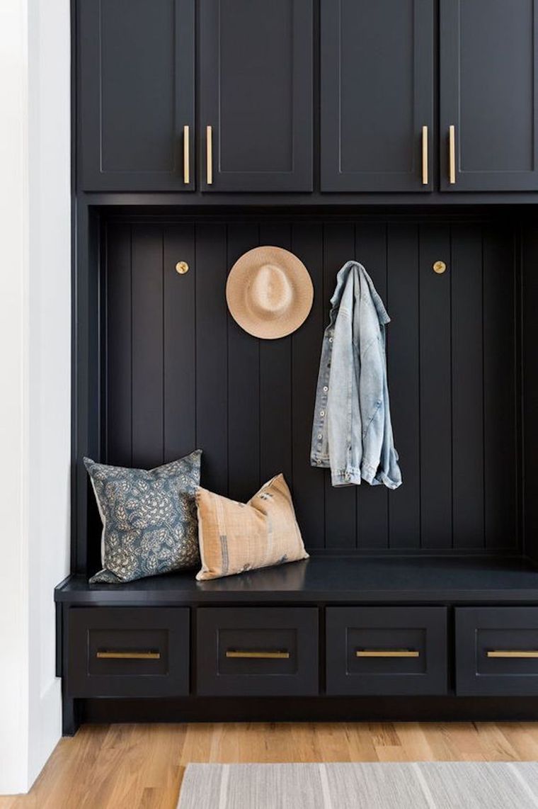 El mudroom: ¿por qué es un rincón tan importante? Foto: Pinterest