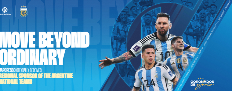 El sitio oficial de la compañía Vaporesso continúa mostrando la imagen de los jugadores de la Selección y su acuerdo con la AFA. El sitio oficial de la compañía Vaporesso continúa mostrando la imagen de los jugadores de la Selección y su acuerdo con la AFA.