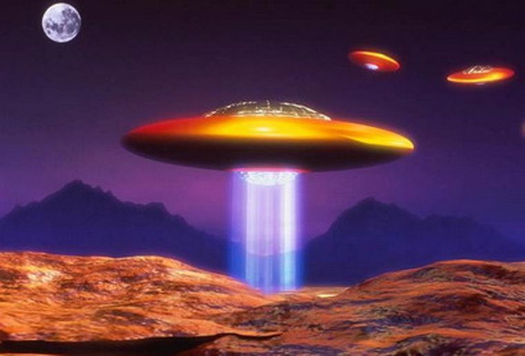 Los ovnis sólo existen en las historias de ficción. Foto: web