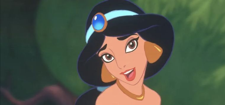 Jasmine de la clásica película Aladdin Foto: Archivo