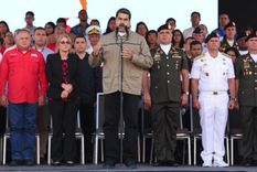 Nicolás Maduro y su gabinete