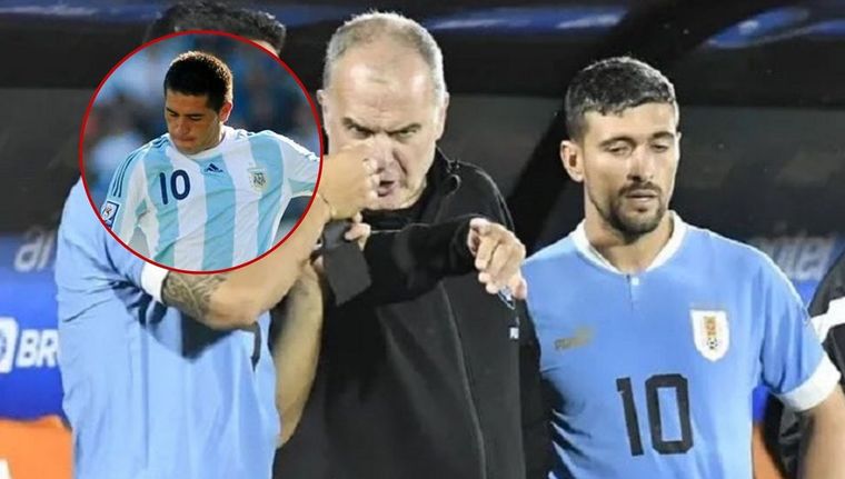 Bielsa le dejó un mensaje a De Arrascaeta y recordó su decisión con Riquelme en 2002. ¿Qué le dijo? Foto: Archivo