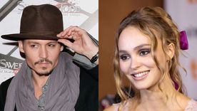 Johnny Depp y su hija Lily-Rose Depp Foto: Instagram