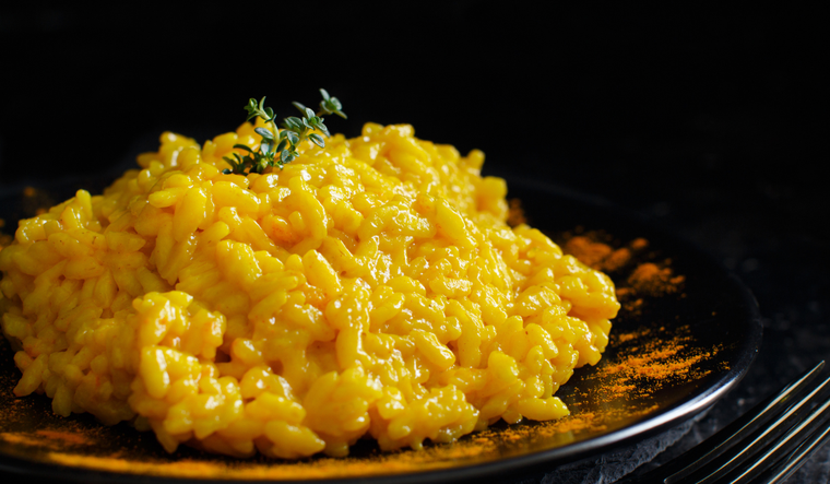 Arte culinario: risotto de azafrán, la delicia de los sentidos Foto: Shutterstock