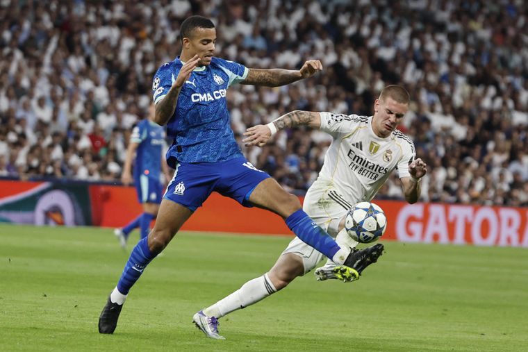 Franco Mastantuono se convirtó en el titular más joven en disputar un partido de Champions League con la camiseta del Real Madrid.&nbsp; &nbsp;