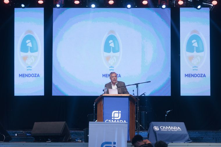 Cornejo durante la Fiesta de la Ganadería. Foto: Andy Dubrowsky