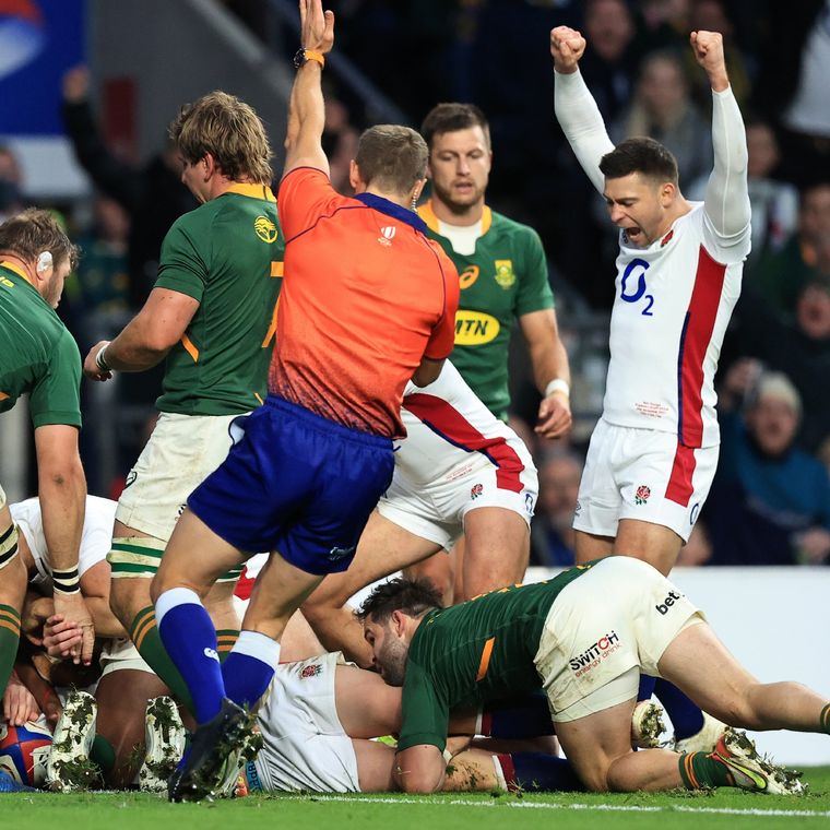 Inglaterra festejó en casa ante los Springboks Foto: England Rugby