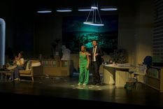 Anoche estrenó en Villa Carlos Paz, Exit, la obra que arrasó en la última edición de los Premios ACE como mejor comedia del 2024. Foto: Gentileza