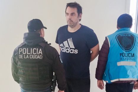 Así detenían a Ivo Rojnica Foto: NA