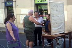 piquetes en rosario por los cortes de luz