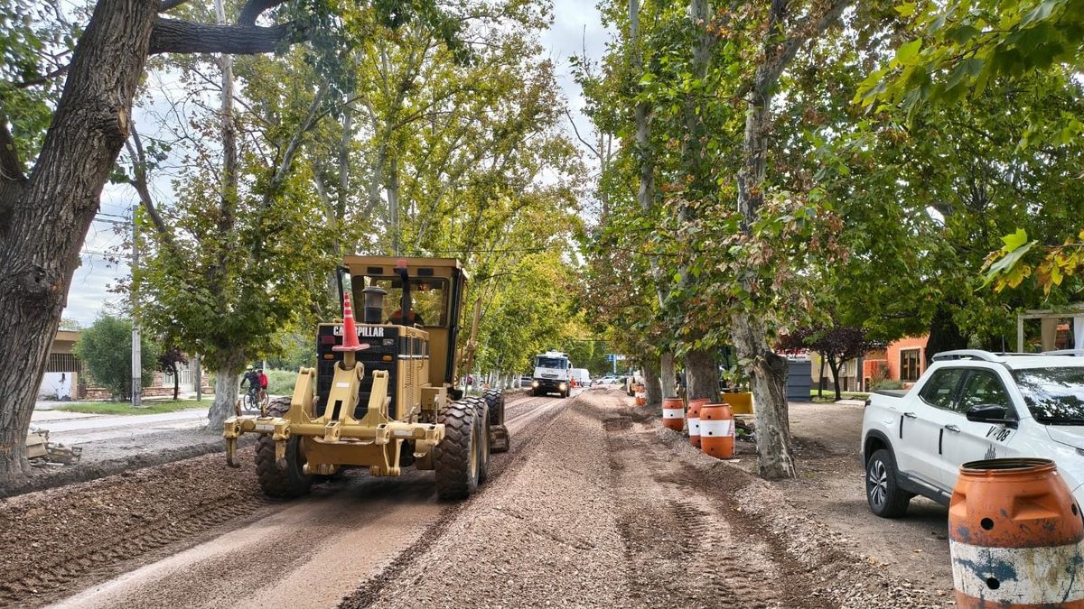 Comenzaron las obras de ensanche en la ruta que une Mendoza con La Pampa