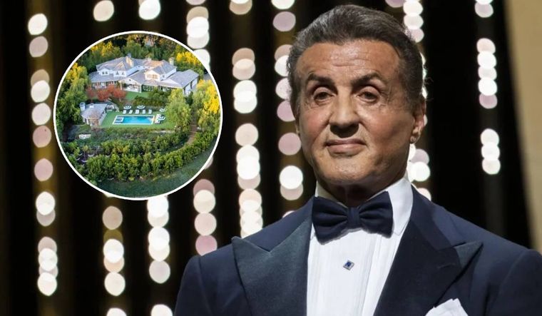 Así es la extraordinaria mansión de Sylvester Stallone.