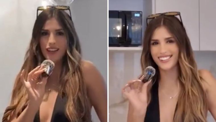 Juli Poggio deslumbró con su nuevo hogar. / @poggiojulieta