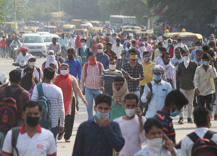India flexibilizó la cuarentena y se dispararon los casos de coronavirus
