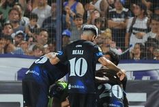 Los jugadores de la Lepra celebran uno de los tantos. Foto: LPF Los jugadores de la Lepra celebran uno de los tantos. Foto: LPF
