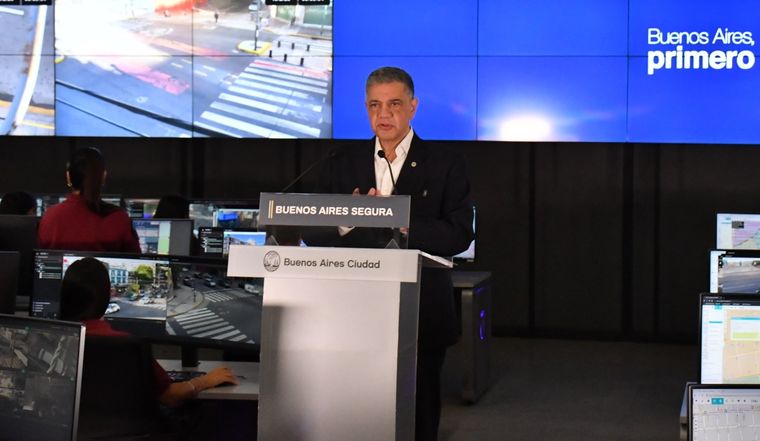 Jorge Macri anunció una nueva inversión de $85 mil millones para la seguridad en la Ciudad.