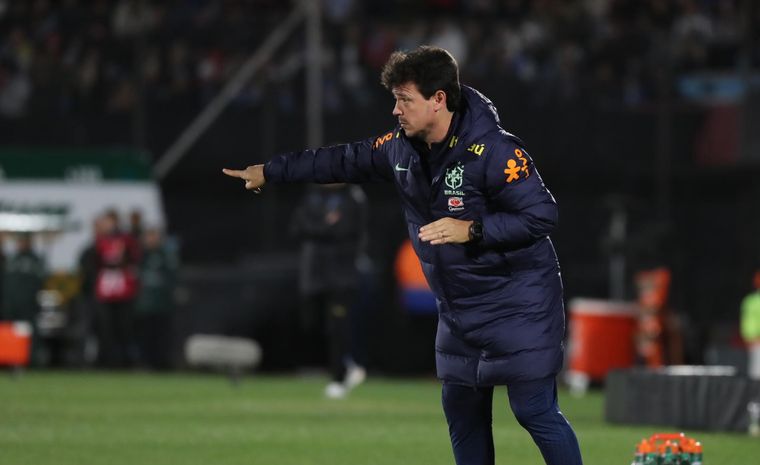 Diniz dirigió una nueva derrota con Brasil. Foto: EFE