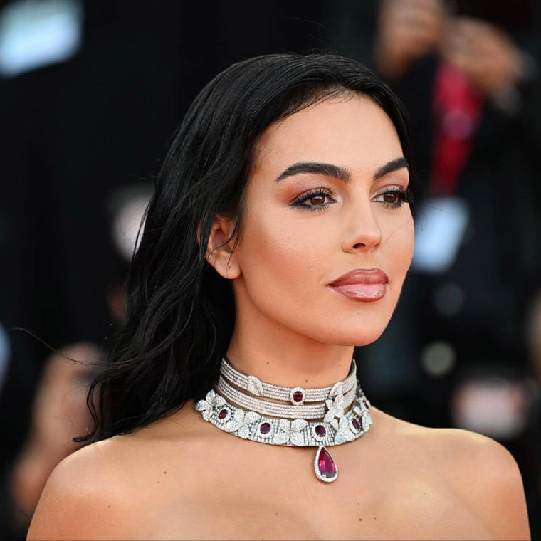 Georgina Rodriguez mostró su hermosa sonrisa en Intagram Foto: Instagram/ Georgina Rodríguez