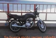 increible: le robaron la moto de la puerta de la comisaria