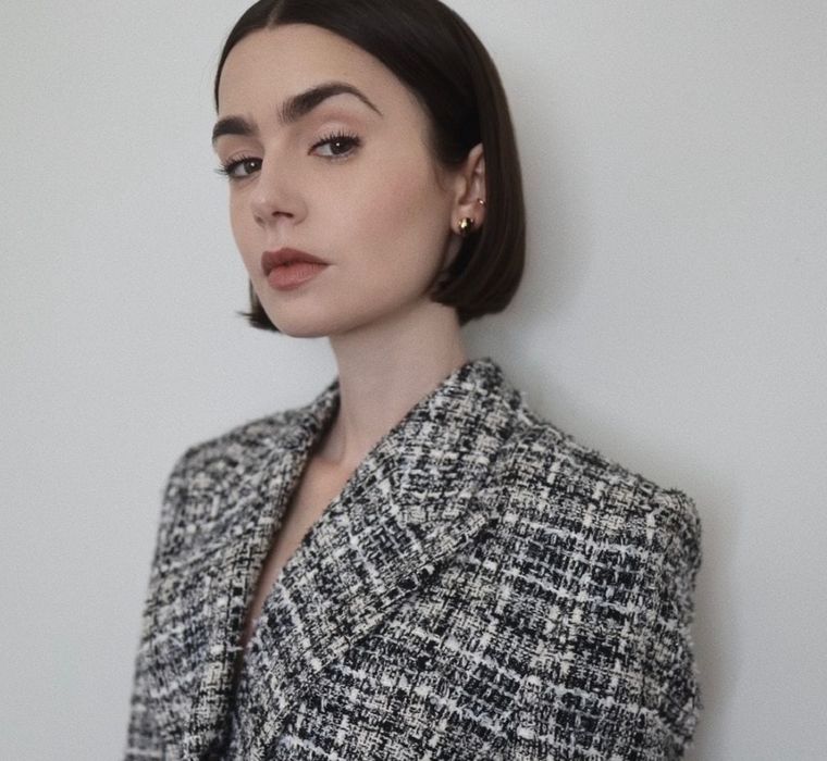 Pon en práctica tu lado más parisino con los tips de estilo de Lily Collins Foto: Instagram