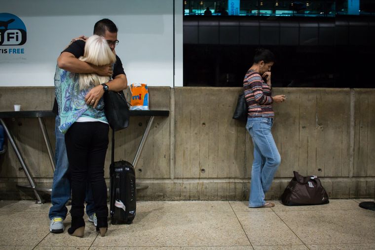 Tristeza: muchos deciden decir adios.