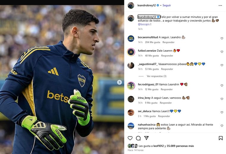 En su regreso como titular, tuvo intervenciones clave y quedó en el foco por el golazo de Fideo. Tras el partido, eligió expresarse con un posteo que apunta al futuro. En su regreso como titular, tuvo intervenciones clave y quedó en el foco por el golazo de Fideo. Tras el partido, eligió expresarse con un posteo que apunta al futuro.