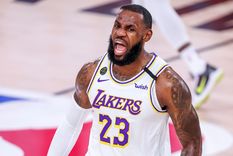 LeBron James Lakers Foto: EFE