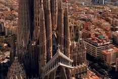 Luego de más de 140 años de construcción, la Sagrada Familia está próxima a quedar finalizada. Foto: captura de video @skyscrape_view Luego de más de 140 años de construcción, la Sagrada Familia está próxima a quedar finalizada. Foto: captura de video @skyscrape_view