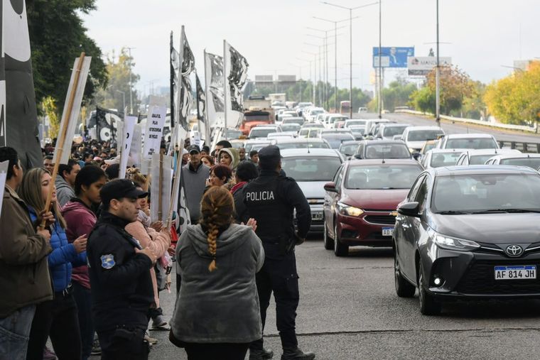 La circulación en el Nudo Vial se verá afectada por la concentración de los movimientos sociales Foto: Alf Ponce Mercado/MDZ