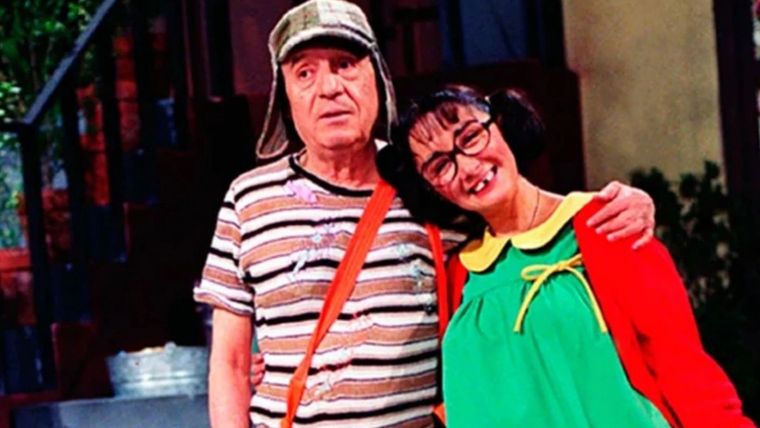 María Antonieta de las Nieves (La Chilindrina) y Chespirito (El Chavo del 8) María Antonieta de las Nieves (La Chilindrina) y Chespirito (El Chavo del 8)