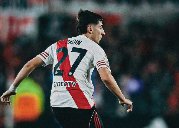 El extraño caso de Bautista Dadín en River Plate. El extraño caso de Bautista Dadín en River Plate.