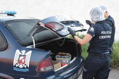 Policía científica trabajando en la escena del crimen Foto: Archivo