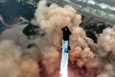 Cuarto despegue del Starship. Foto: Dpa.