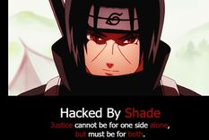 Mensaje Uno de los mensajes que suele dejar el hacker.